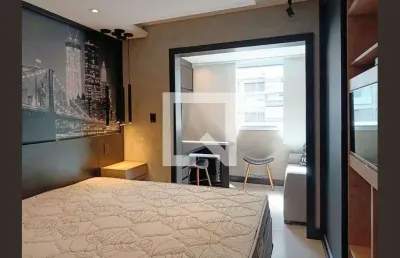 Kitnet / stúdio para aluguel - pinheiros, 1 quarto,  24 m² - são paulo