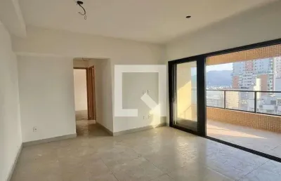 Apartamento para aluguel - ponta da praia, 2 quartos,  70 m² - santos