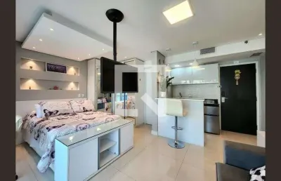 Apartamento para aluguel - moema, 1 quarto,  32 m² - são paulo