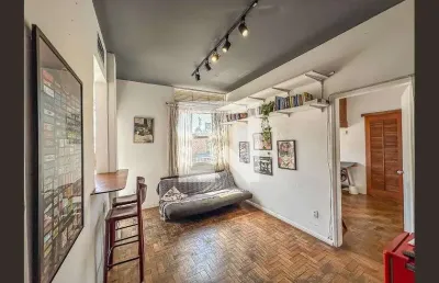 Apartamento para aluguel - botafogo, 1 quarto,  50 m² - rio de janeiro
