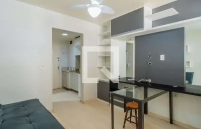 Apartamento para aluguel - centro histórico, 1 quarto,  28 m² - porto alegre