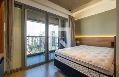 Kitnet / stúdio para aluguel - jardim paulista, 1 quarto,  21 m² - são paulo