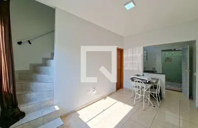 Casa / sobrado em condomínio para aluguel - vila caiçara, 2 quartos,  55 m² - praia grande