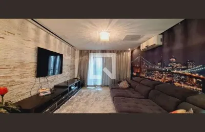 Apartamento para aluguel - vila tupi, 4 quartos,  172 m² - praia grande