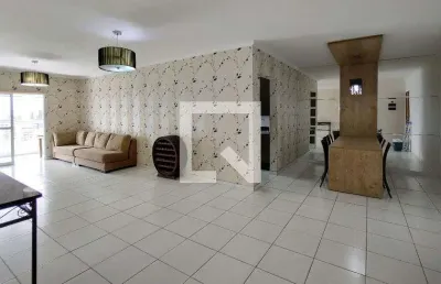 Apartamento para aluguel - aviação, 3 quartos,  192 m² - praia grande