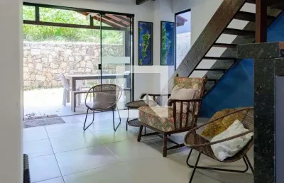 Casa para aluguel - lagoa da conceição, 1 quarto,  60 m² - florianópolis