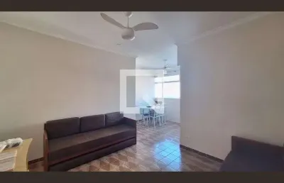 Kitnet / stúdio para aluguel - guilhermina, 1 quarto,  45 m² - praia grande