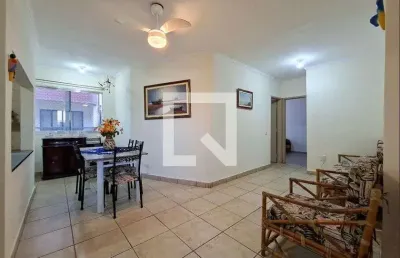 Apartamento para aluguel - vila tupi, 2 quartos,  61 m² - praia grande