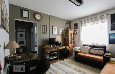 Apartamento para aluguel - bosque, 1 quarto,  47 m² - campinas