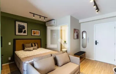 Kitnet / stúdio para aluguel - santa cecília, 1 quarto,  25 m² - são paulo