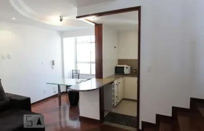 Apartamento para aluguel - lourdes, 1 quarto,  55 m² - belo horizonte