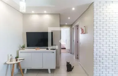 Apartamento para aluguel - centro, 3 quartos,  74 m² - poá