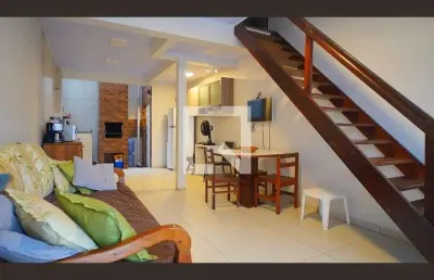 Apartamento para aluguel - canasvieiras, 2 quartos,  70 m² - florianópolis