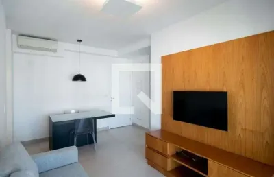 Apartamento para aluguel - campo belo, 1 quarto,  45 m² - são paulo