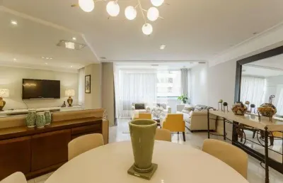 Apartamento para aluguel - moema, 3 quartos,  130 m² - são paulo