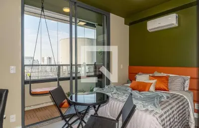 Kitnet / stúdio para aluguel - consolação, 1 quarto,  25 m² - são paulo