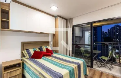 Kitnet / stúdio para aluguel - consolação, 1 quarto,  24 m² - são paulo