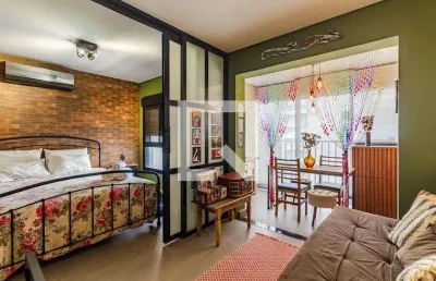 Apartamento para aluguel - pinheiros, 1 quarto,  35 m² - são paulo