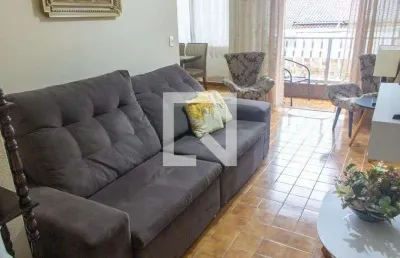 Apartamento para aluguel - vila assunção, 2 quartos,  67 m² - praia grande