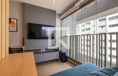 Kitnet / stúdio para aluguel - vila madalena, 1 quarto,  28 m² - são paulo