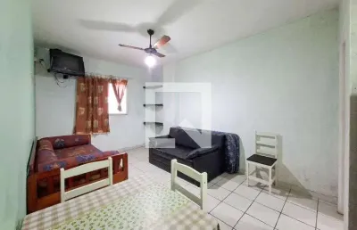 Kitnet / stúdio para alugar na rua oceânica amábile, cidade ocian, praia grande por r$ 1.200