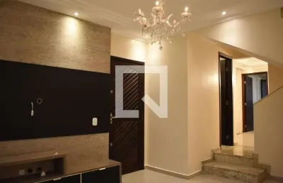 Casa para aluguel - atuba, 3 quartos,  240 m² - curitiba