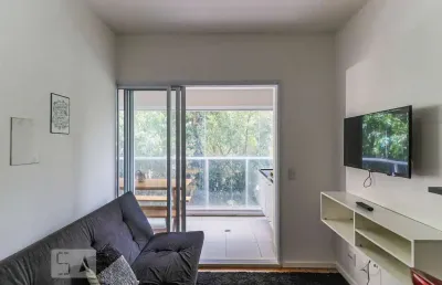 Apartamento para aluguel - brooklin, 1 quarto,  48 m² - são paulo