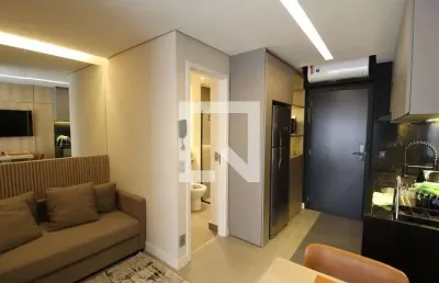 Kitnet / stúdio para aluguel - itaim bibi, 1 quarto,  27 m² - são paulo