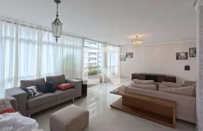 Cobertura para aluguel - boqueirão, 5 quartos,  480 m² - santos