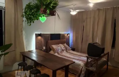 Kitnet / stúdio para aluguel - centro histórico, 1 quarto,  25 m² - porto alegre