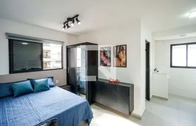 Kitnet / stúdio para aluguel - tatuapé, 1 quarto,  27 m² - são paulo