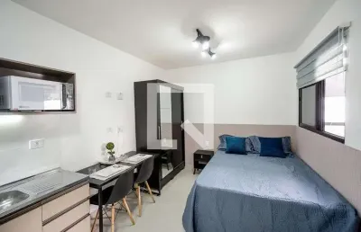 Kitnet / stúdio para aluguel - tatuapé, 1 quarto,  28 m² - são paulo