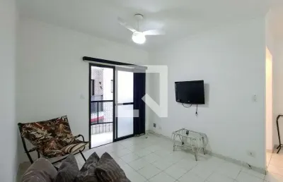 Apartamento para aluguel - canto do forte, 2 quartos,  90 m² - praia grande