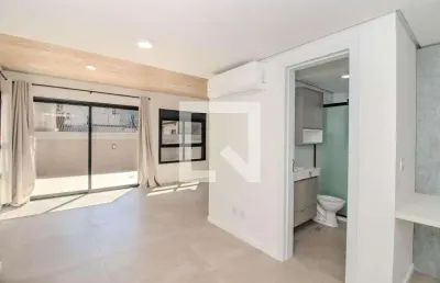 Kitnet / stúdio para aluguel - petrópolis, 1 quarto,  65 m² - porto alegre