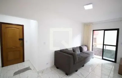 Apartamento para aluguel - vila caiçara, 2 quartos,  76 m² - praia grande