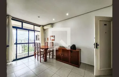 Apartamento para aluguel - boqueirão, 1 quarto,  97 m² - santos
