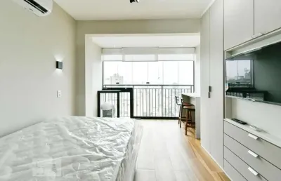 Kitnet / stúdio para aluguel - consolação, 1 quarto,  24 m² - são paulo