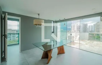 Cobertura para aluguel - jardim oceânico, 2 quartos,  175 m² - rio de janeiro