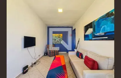 Apartamento para aluguel - boqueirão, 1 quarto,  90 m² - santos