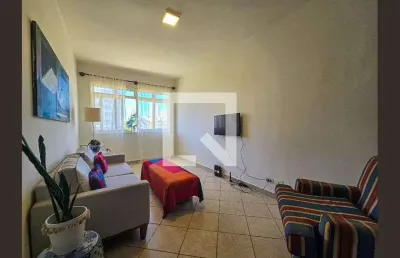 Apartamento para aluguel - macuco , 1 quarto,  89 m² - santos
