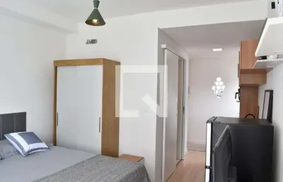 Kitnet / stúdio para aluguel - centro, 1 quarto,  27 m² - curitiba
