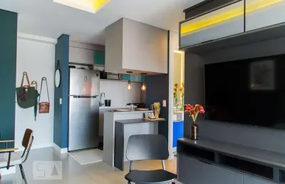 Apartamento para aluguel - jabaquara, 1 quarto,  45 m² - são paulo