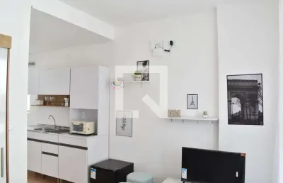 Kitnet / stúdio para aluguel - centro, 1 quarto,  27 m² - curitiba