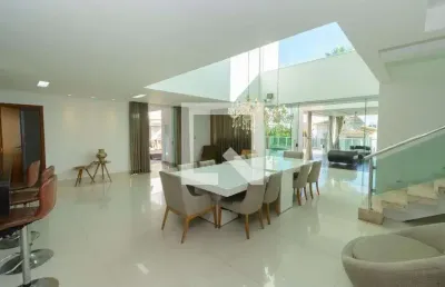 Casa para aluguel - flamengo, 4 quartos,  392 m² - contagem
