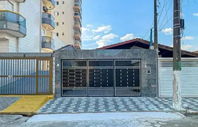 Casa reformada, na vila tupi, 2 dorms, 1 suíte, arandelas, lavabo, área/c 108m²