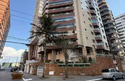 Apartamento no canto do forte, 2 dorm, 1vaga lazer completo, 80m da praia, 100m²