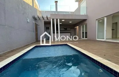 Casa em condomínio fechado com 3 quartos para alugar no jardim esplanada, indaiatuba , 278 m2 por r$ 11.550