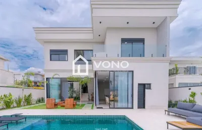 Casa em condomínio fechado com 4 quartos à venda no jardim dos lagos, indaiatuba , 525 m2 por r$ 4.150.000