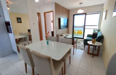 Belíssimo apartamento 1 quarto -  beira mar - aluguel em candeias