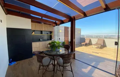 ⚜️cobertura plana de alto padrão mobiliada e decorada no bairro ideal⚜️